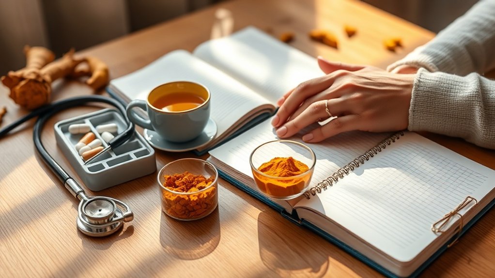 razgovarajte o upotrebi kurkume s kliničarem