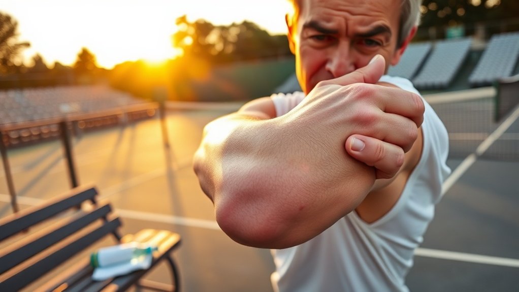 rani znakovi teniskog lakta