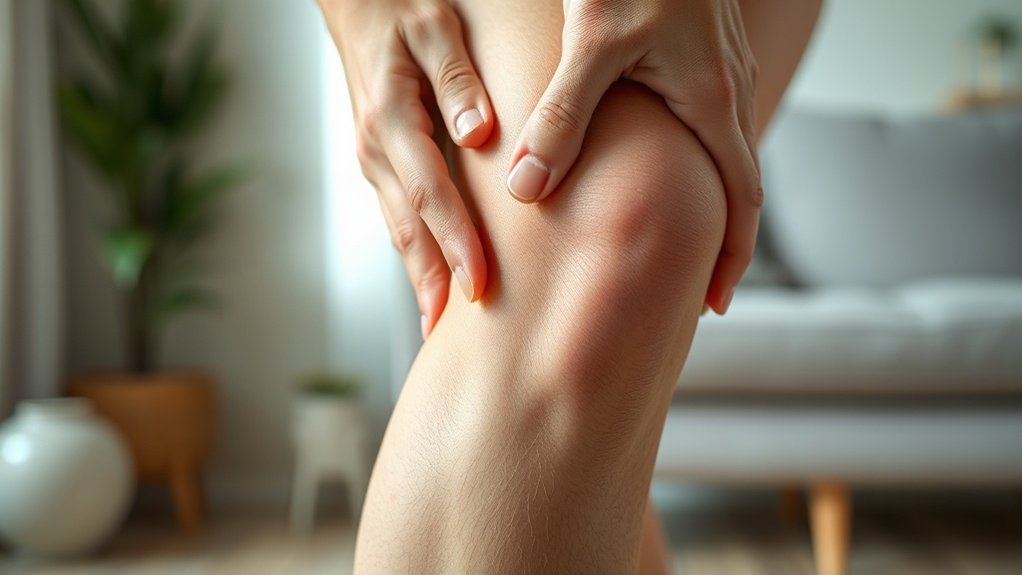 znakovi zagušenog kompleksa unutarnjeg koljena