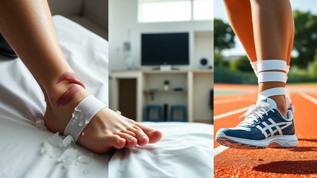 istegnuće ligamenta oteklina nestabilnost