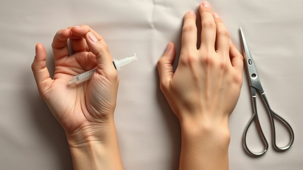 uski zglob pritišće srednji živac